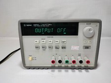 HP Agilent E3631A 0-6V Triple Output DC Power Supply S/N: MY40036306 picture