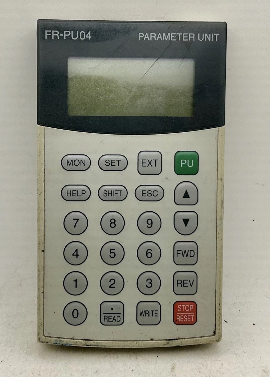 Mitsubishi FR-PU04 Parameter Unit Inverter Drive Display Keypad Mitsubishi FR-PU04 Parameter Unit Inverter Drive Display Keypad