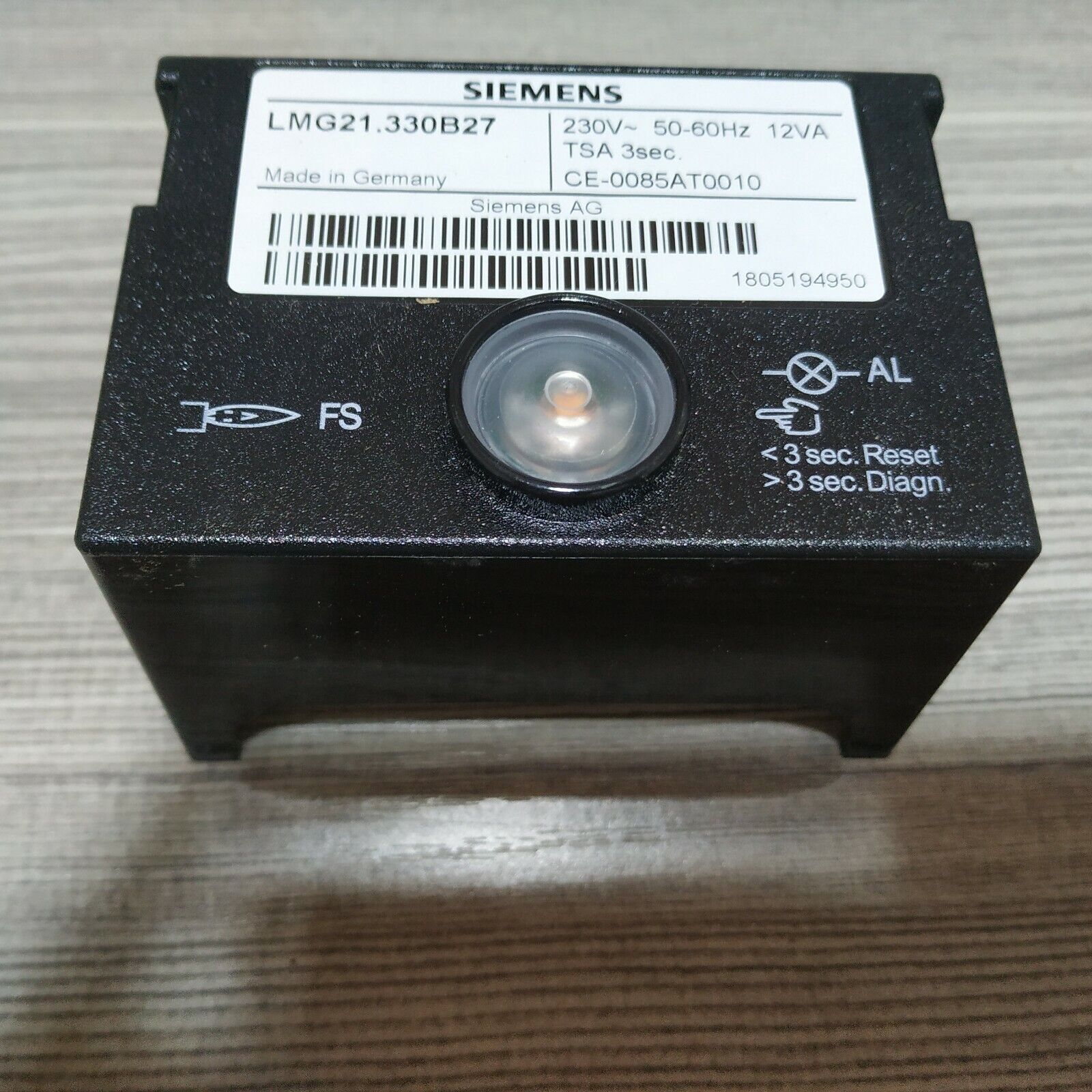 1PC New SIEMENS Control Box LMG21.330B27 for Burner Controller 