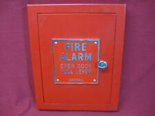 Vintage Honeywell Fire Alarm Door Panel Cover #13 Offers Welcome :-) picture