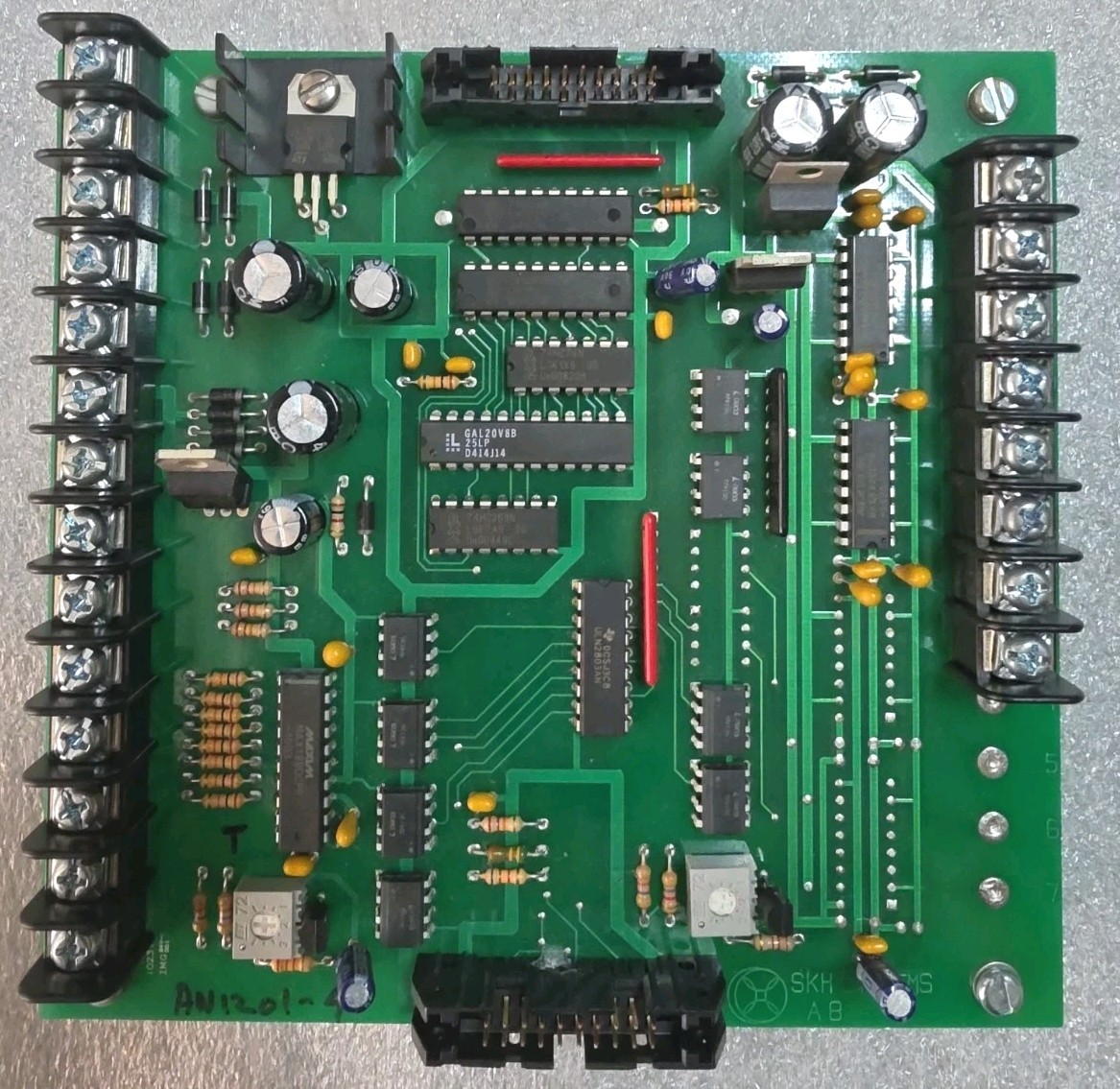 Foxboro Invensys Eurotherm AN1201-4 Input Board SKH Systems MAX188DCPP Pull