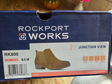Rockport Works Junction View RK800 Women’s 8.5M Steel Toe EH Slip Resistant Boot picture