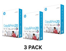 HP Printer Paper 8.5 x 11 Paper Copy &Print 20 lb 1 Ream Case -500 Sheets (3 Pk) picture