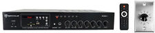 Rockville RCS80-1 70v Commercial Amp w/Bluetooth+Stainless Wall Volume Control picture