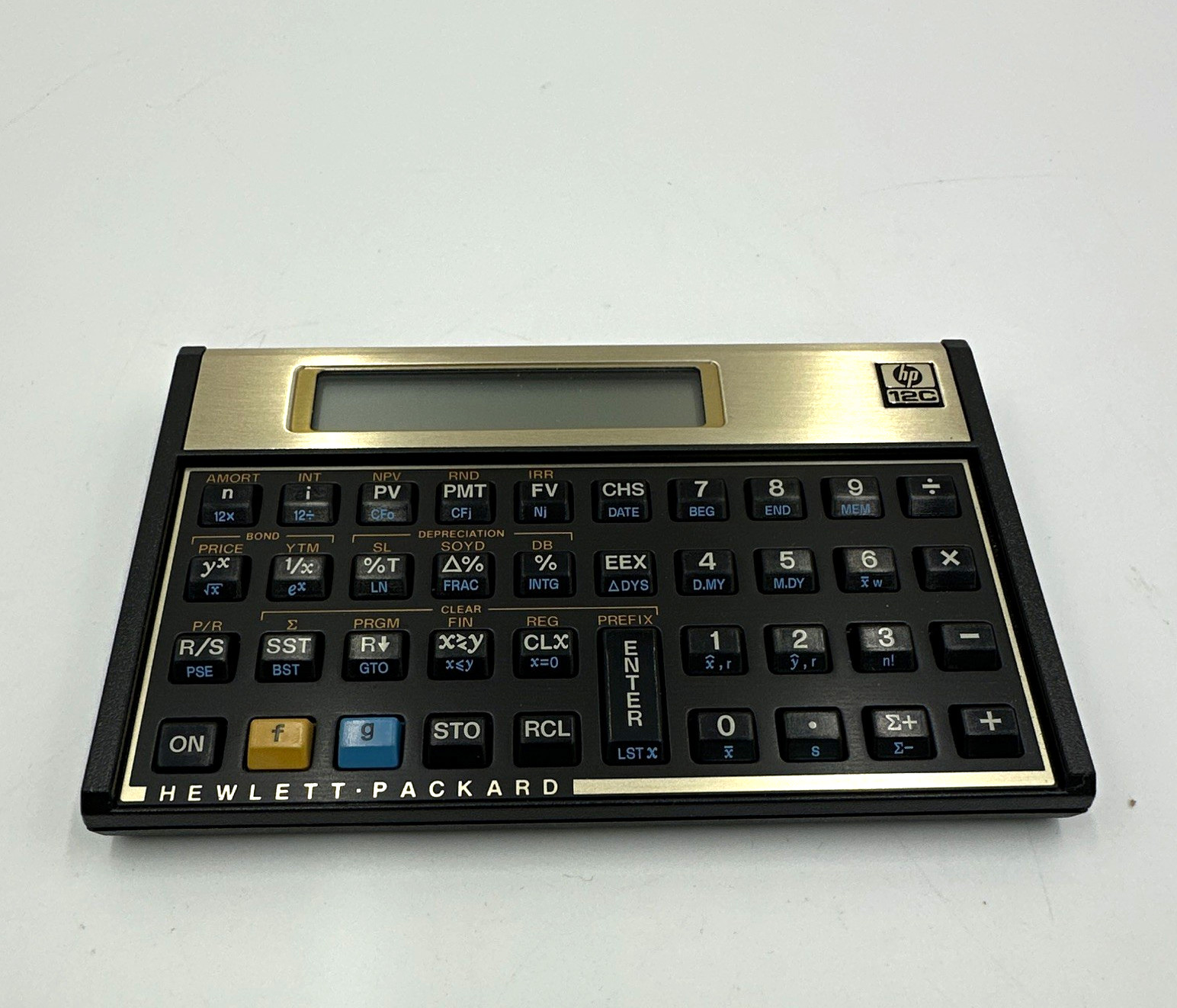 Vintage HP 12C Financial Calculator 1984 Made in USA CIB Box Sealed Manual