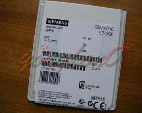NEW 1PCS Siemens MEMORY CARD 128K 6ES7 953-8LG30-0AA0 6ES7953-8LG30-0AA0