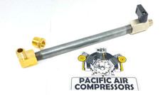 I-R COMPATIBLE 2475 AIR COMPRESSOR TANK DRAIN EXTENSION KIT 1/4'' MPT X 6'' LONG picture