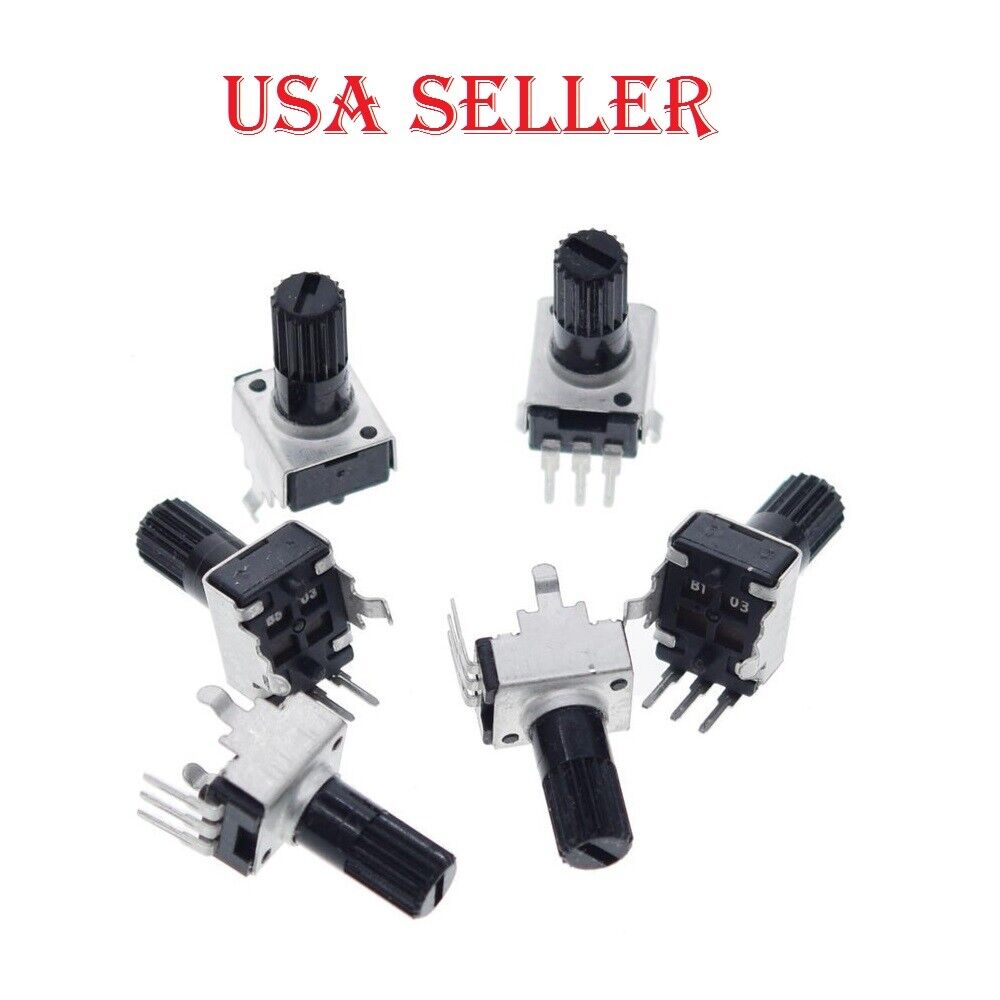 10pcs 1kΩ RV09 0932 Vertical Shaft Adjustable Resistor 3pin Seal Potentiometer