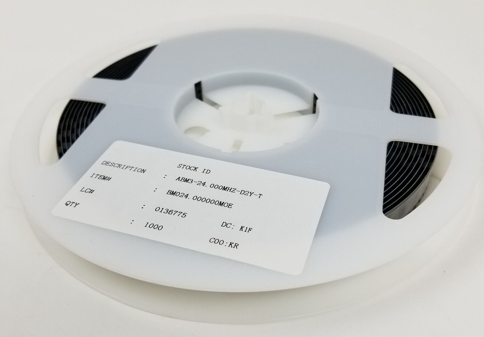 1000 ABM3-24.000MHZ-D2Y-T ABRACON Crystal 24.0Mhz 18pF 30ohm SMD SMT 1000 ABM3-24.000MHZ-D2Y-T ABRACON Crystal 24.0Mhz 18pF 30ohm SMD SMT