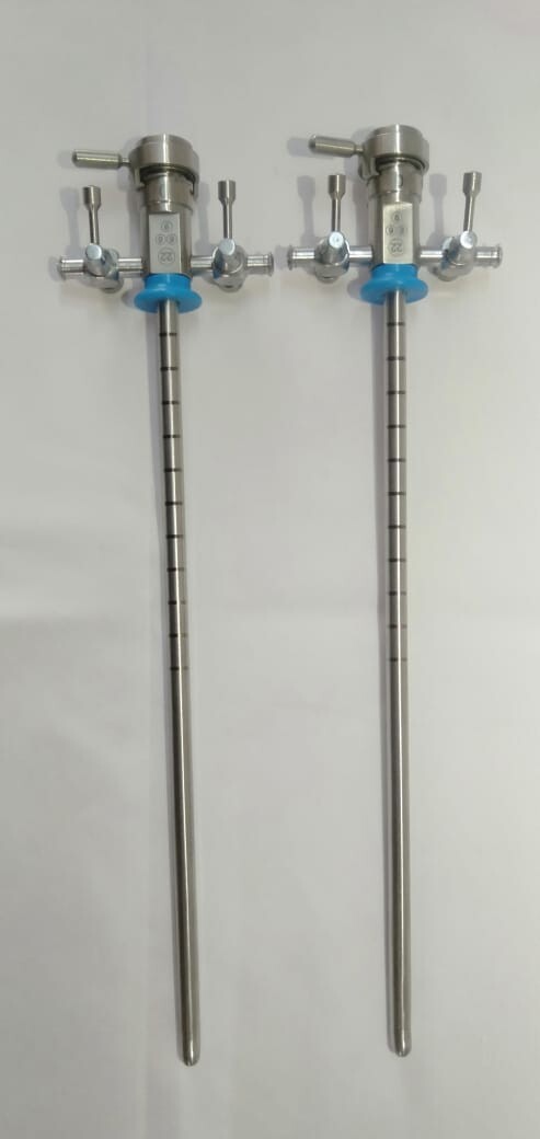 Laparoscopic 22Fr Cystoscope Sheath Obturator of 2 pcs set Laparoscopic 22Fr Cystoscope Sheath Obturator of 2 pcs set
