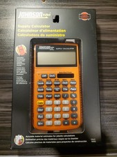Johnson Supply Calculator for Home Improvement Preprogrammed Trade Functions NIB picture