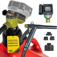 Cordless Fuel Transfer Pump with Manual Flow Control Nozzle (4 GPM) picture