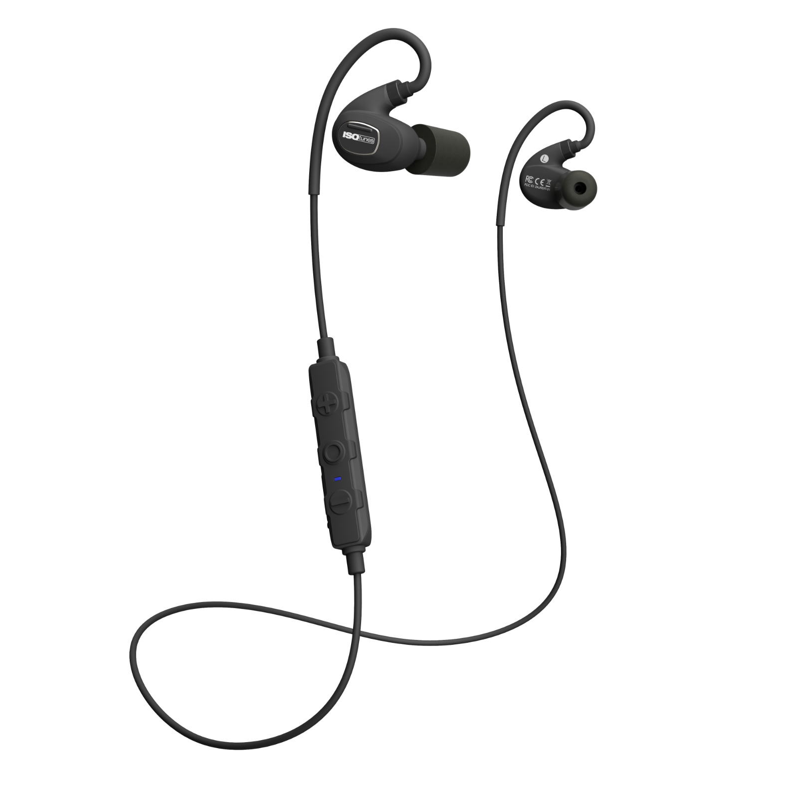 ISOtunes PRO 2.0 - Noise Isolating Bluetooth Earbuds, 27 dB NRR, 16 Hour Battery