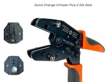 Quick Change Coax Ratchet Crimp Tool RG58 RG62 RG8 8X RG213 RG174 LMR240 LMR400 picture