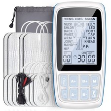 Electronic TENS EMS Unit Muscle Stimulator for Pain Relief Therapy, FDA Cleared picture