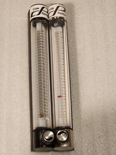 Lot of 2 32466-12 Direct Read Flow Meter Aluminum 150MM-Masterflex (Cole Parmer) picture