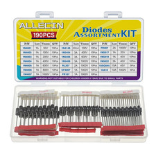 20 Values Diode Assortment Kit Rectifier Schottky Fast Recovery Diodes Set picture