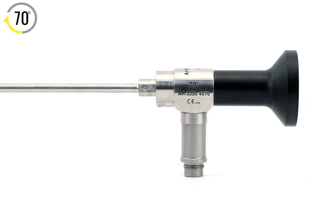 Arthrex 4.0 mm 70º HD SYNERGY Autoclavable Arthroscope, Eyepiece, 156 mm