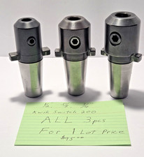 KWIK SWITCH 200 END MILL HOLDERS  1/2, 5/8, AND 3/4 ALL 3 FOR ONE LOT PRICE picture