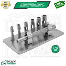 8 Pcs Keyes Dermal Punch 4