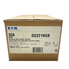 EATON DG221NGB GENERAL DUTY SAFETY SWITCH 30A 240V picture