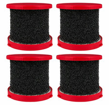 4 Pack Replacement Vacuum Foam Filters for 49-90-2015 Washable picture