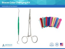 Braces Color Changing Kit Orthodontic Ligature Ties for Brackets 1040pcs picture
