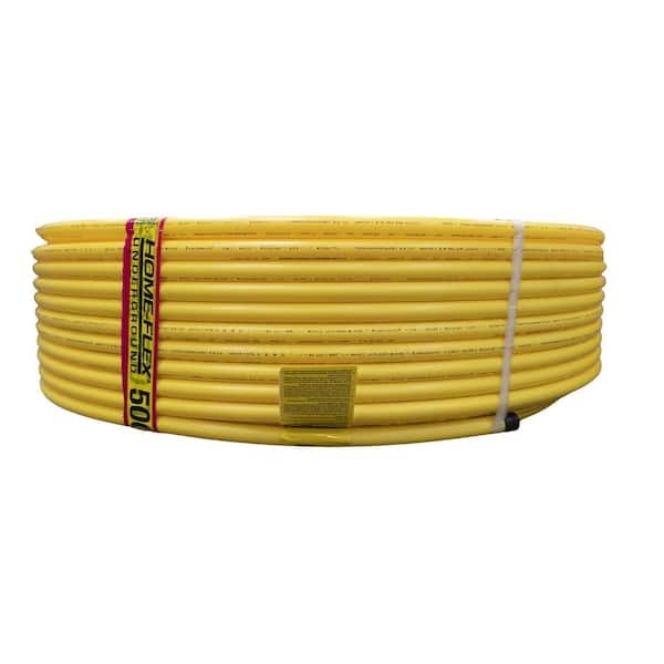 HOME-FLEX 1/2 in. IPS x 250 ft. DR 9.3 Underground Yellow Polyethylene Gas Pipe HOME-FLEX 1/2 in. IPS x 250 ft. DR 9.3 Underground Yellow Polyethylene Gas Pipe