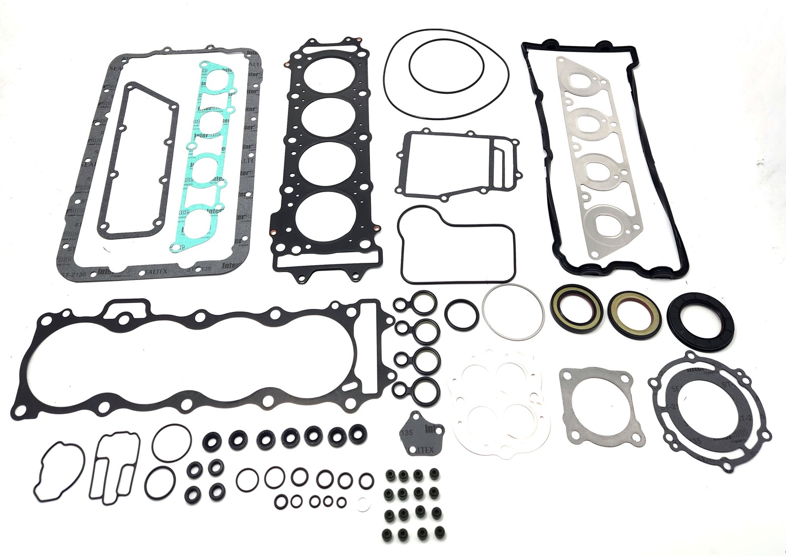 US STOCK Full Engine Overhaul Gasket Kit for Kawasaki STX‑15F 2004‑2019 Jet Ski