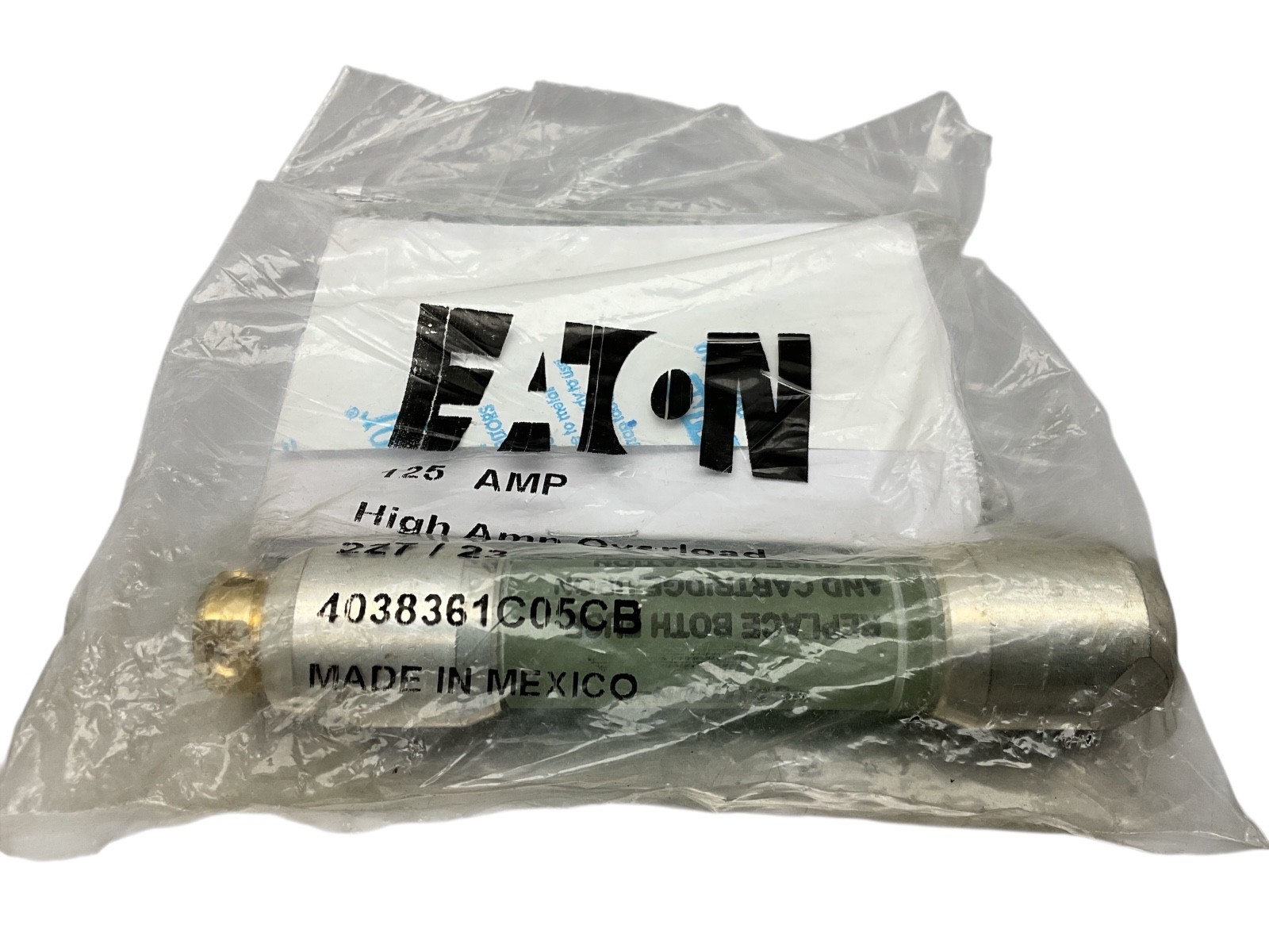 Eaton Cooper Power series RTE high ampere overload Bay-O-Net fuse link 4038361CB Eaton Cooper Power series RTE high ampere overload Bay-O-Net fuse link 4038361CB