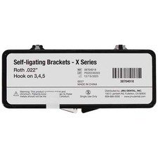 JMU Self-Ligating Roth Brackets, X Series 0.022