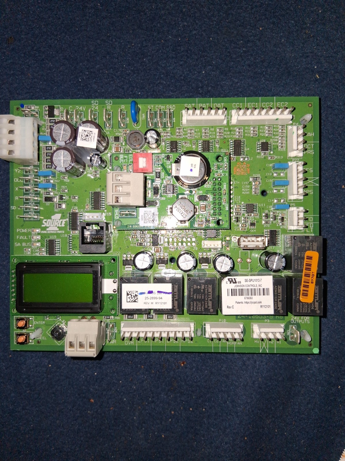 Johnson Controls Inc SE-SPU-1012- 7 Control Unit Module Johnson Controls Inc SE-SPU-1012- 7 Control Unit Module