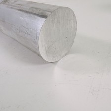 2.5 Diameter Aluminum Round Bar 6061 T6511 Length 3.75 inches QTY 1SKU1043 picture