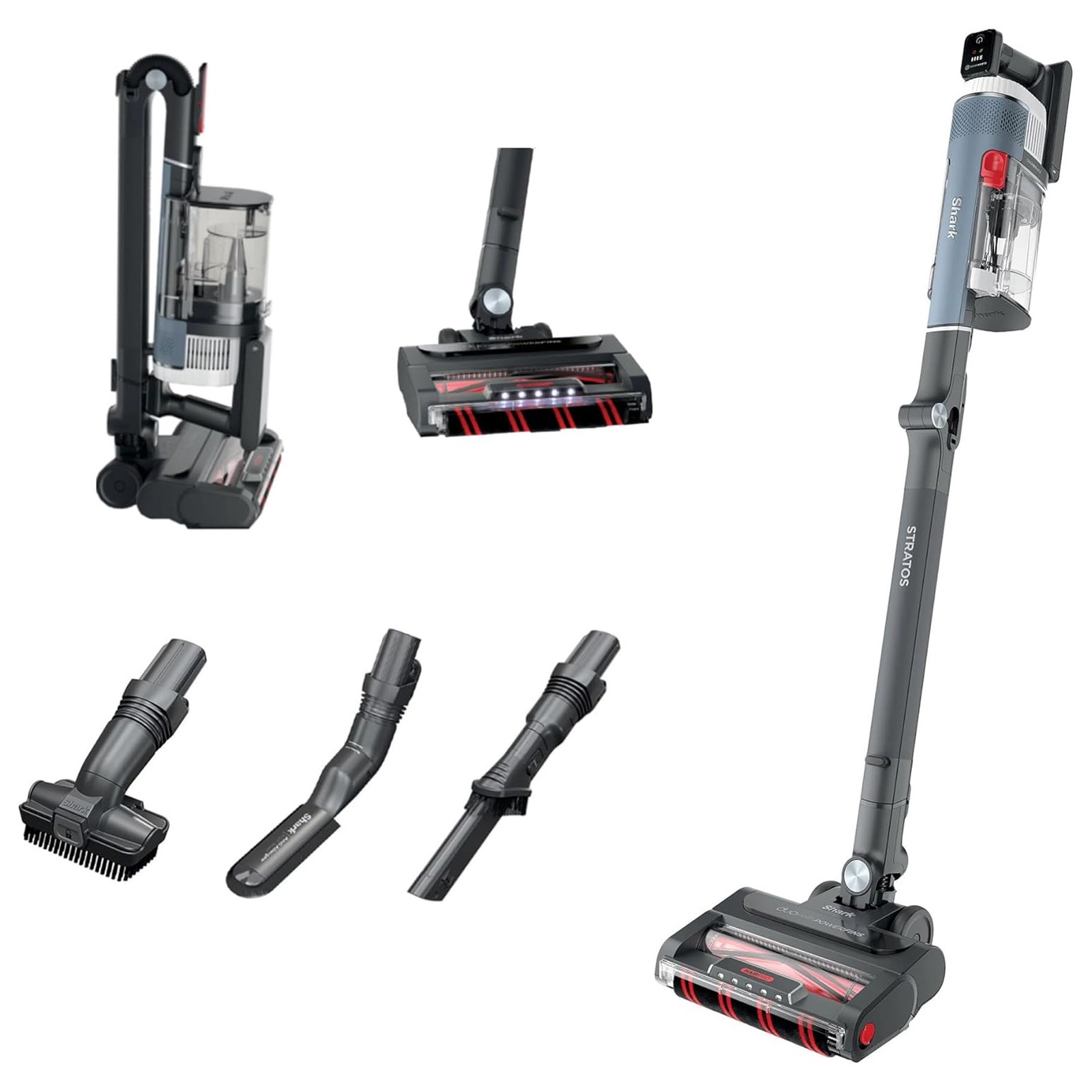 Shark Stratos Cordless Vacuum, Clean Sense IQ & DuoClean PowerFins (Refurbished) Shark Stratos Cordless Vacuum, Clean Sense IQ & DuoClean PowerFins (Refurbished)