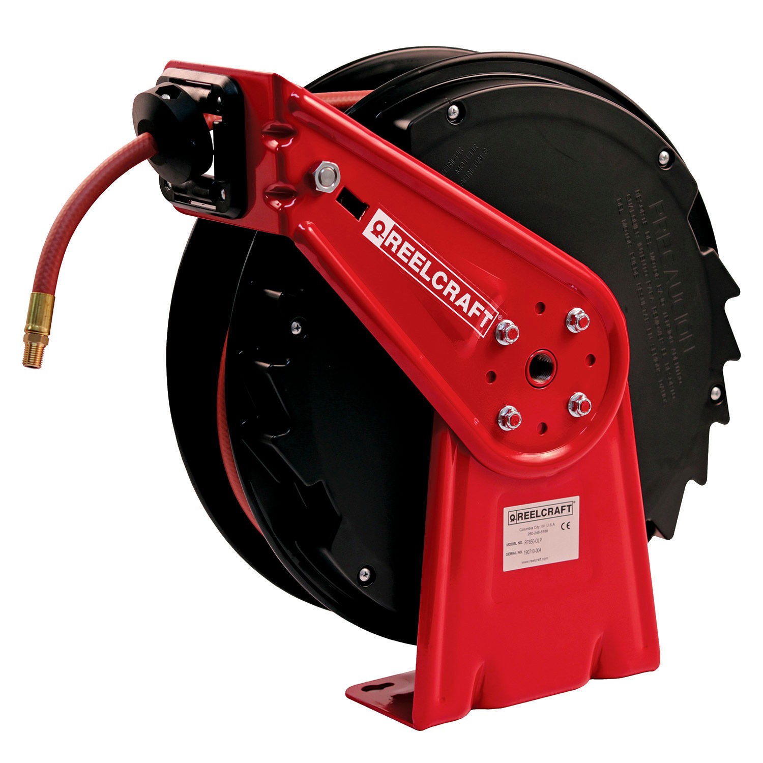 Reelcraft RT835-OLP Composite Reel Spring Rewind With 1/2\ Reelcraft RT835-OLP Composite Reel Spring Rewind With 1/2\