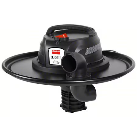 Dayton 61Hv93 Electric Drum-Top Head W/ Wet/Dry Vacuum Kit For 55 Gal Drum, Dayton 61Hv93 Electric Drum-Top Head W/ Wet/Dry Vacuum Kit For 55 Gal Drum,
