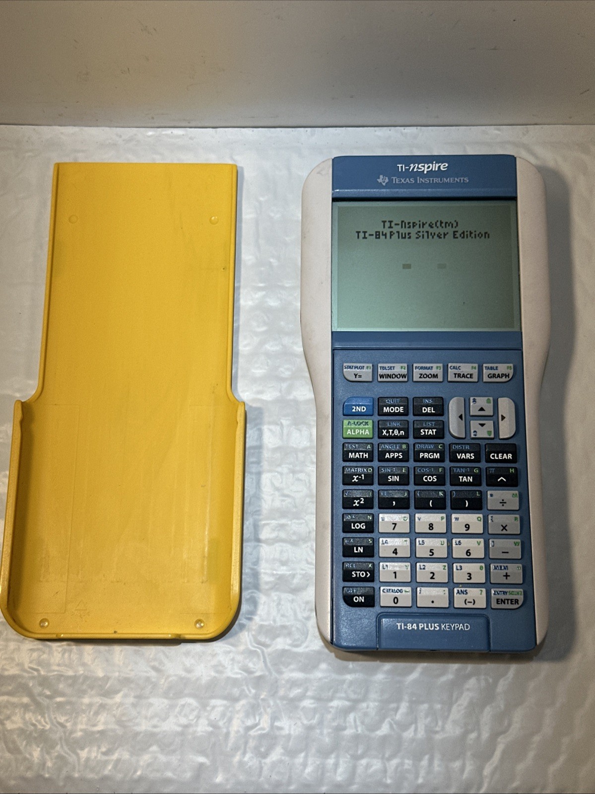 Texas Instruments Ti Grey Texas Instrument TI NSPIRE Graphing Calculator W Cover Tested Ti 84 ...