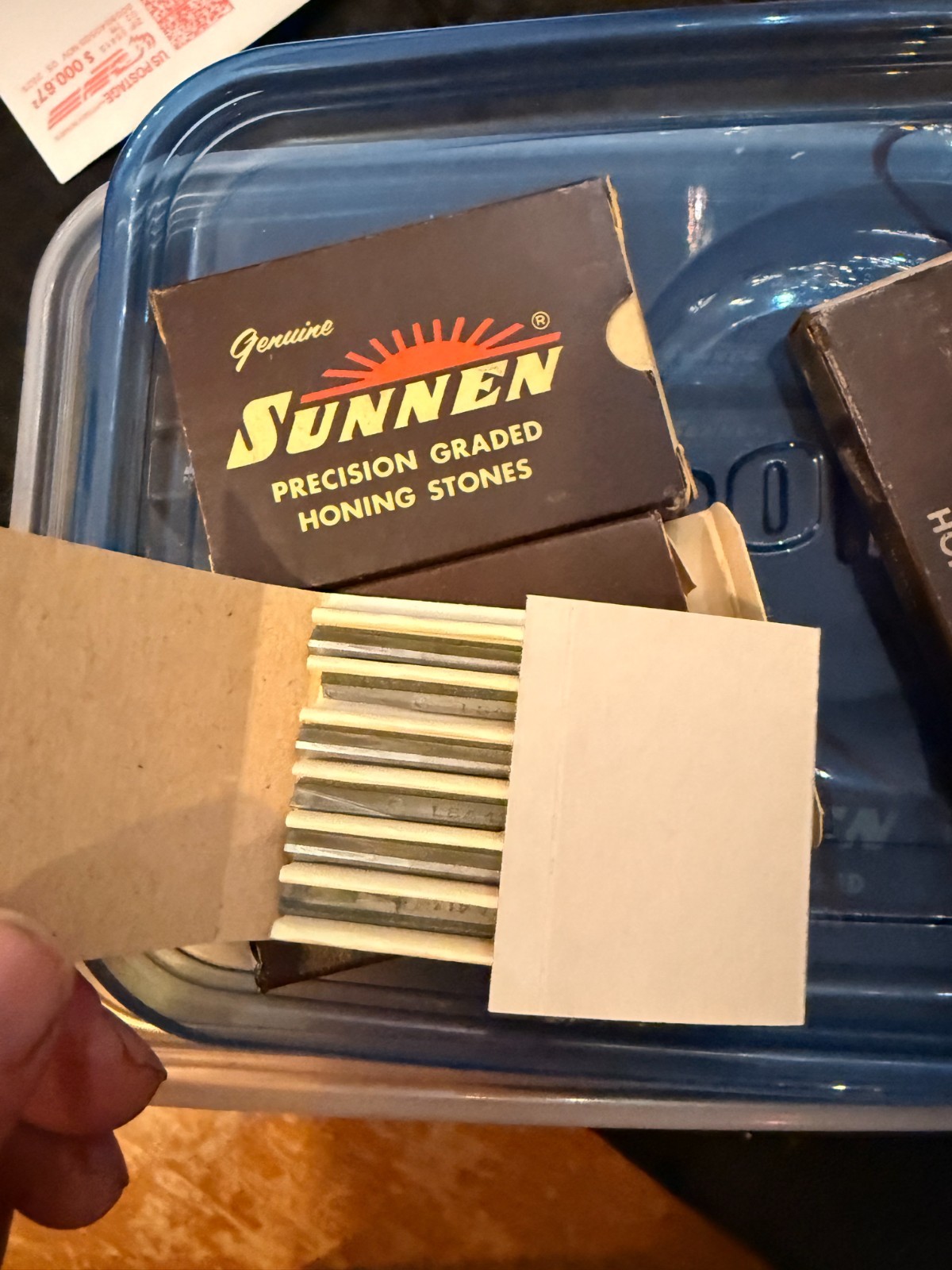 NEW RARE Pack of 6 Vintage SUNNEN Hone Honing Stones # L8-A413 L8413 NEW RARE Pack of 6 Vintage SUNNEN Hone Honing Stones # L8-A413 L8413