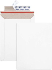 400 5x7 RIGID PHOTO DOCUMENT CARD MAILERS ENVELOPES STAY FLATS 100% RECYCLABLE picture