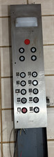 Vintage Elevator COP/Car Operating Panel Used With Signs Of Use/Age 60's era picture