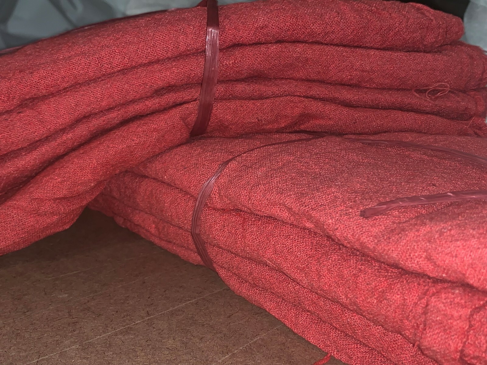 1000 new great mechanics shop rags towels Red 13 1000 new great mechanics shop rags towels Red 13