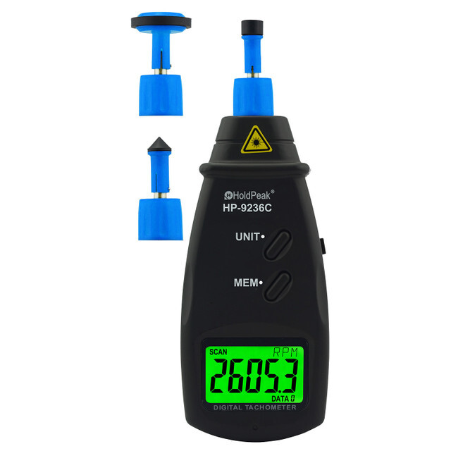 Digital Photo Laser Tachometer Non-Contact Tach Line Speed RPM Handheld Tester Digital Photo Laser Tachometer Non-Contact Tach Line Speed RPM Handheld Tester