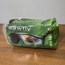 Revision Sawfly US Military Kit Regular Half Frame Safety Glasses Gray Anti-Fog picture