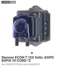 Stenner Econ-T Peristaltic Dosing Pump .6 GPD 24/7 Programmable Timer 120v picture