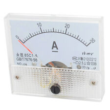 85C1-A DC 0-30Class 2.5 Precision Panel Mounted Analog Ammeter Meter picture