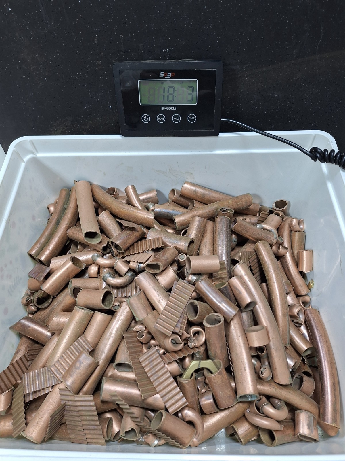 Copper Scrap, Smelting, Art Craft, Casting, Tubing ,Elbow\'s Bright Shiny 18 lbs Copper Scrap, Smelting, Art Craft, Casting, Tubing ,Elbow\'s Bright Shiny 18 lbs