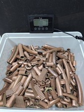 Copper Scrap, Smelting, Art Craft, Casting, Tubing ,Elbow's Bright Shiny 18 lbs picture