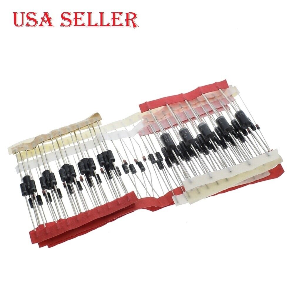 100pcs/lot Fast Switching Schottky Diode Rectifier Diode Kit Set 8 Type Pack