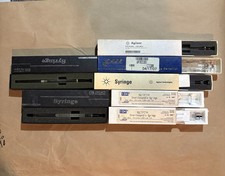 Lot of 7 Agilent HP SGE BD Laboratory Chromatography Syringes Mixed picture