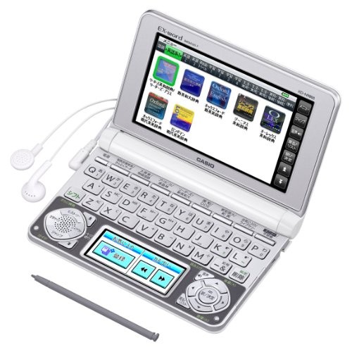 Casio electronic dictionary Data Plus 6 English content rich model XD-N9800WE W